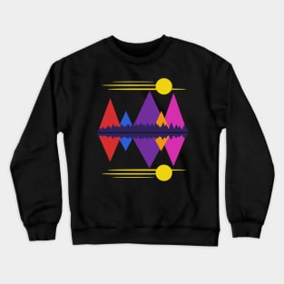 Moon Over The Mountains #5 Crewneck Sweatshirt